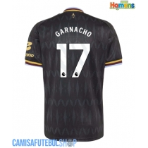 Camisa de time de futebol Aston Villa Alejandro Garnacho #17 Replicas 2º Equipamento 2026-27 Manga Curta